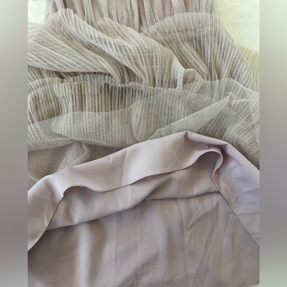 All Saints Perri Metallic Tulle Mini Dress - Picture 13 of 15